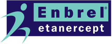 Logo for the pharmaceutical Enbrel.